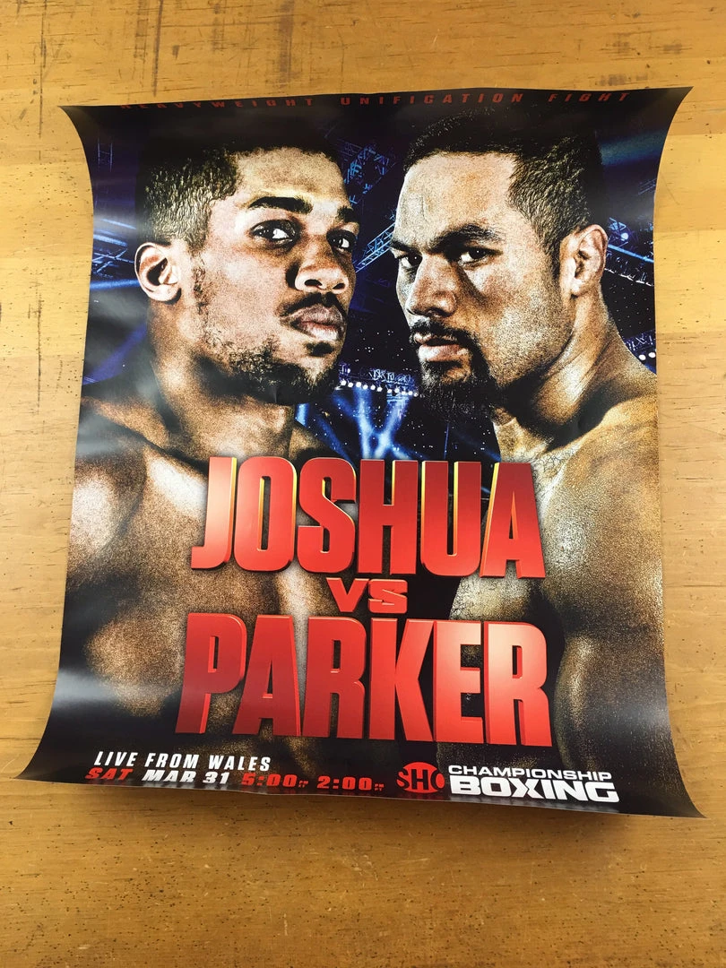 Sold Out Posters Boxing - 2018 Poster Joshua Vs Parker 5 Sold Out Posters Boxing - 2018 Poster Joshua Vs Parker