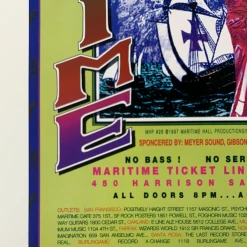 MHP 26 David Crosby - 1997 Mike Dolgushkin Poster Maritime Hall San Fran 1st