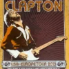 Eric Clapton - 2013 Ron Donovan Firehouse Poster VARIANT European Tour