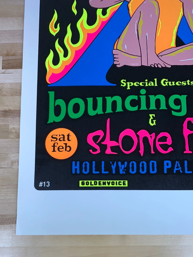 TAZ X - 1998 T.A.Z. Poster Hollywood, CA Palladium 1st Ed Gig Posters 8 TAZ X - 1998 T.A.Z. Poster Hollywood, CA Palladium 1st Ed Gig Posters