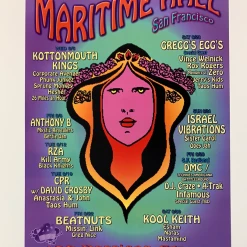 The Artworks MHP 122 - 2001 Poster Maritime Hall San Fran 1st Gig Posters
