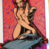 Queens Of The Stone Age - 2008 Justin Hampton Poster Victoria, B.C. Save On Food