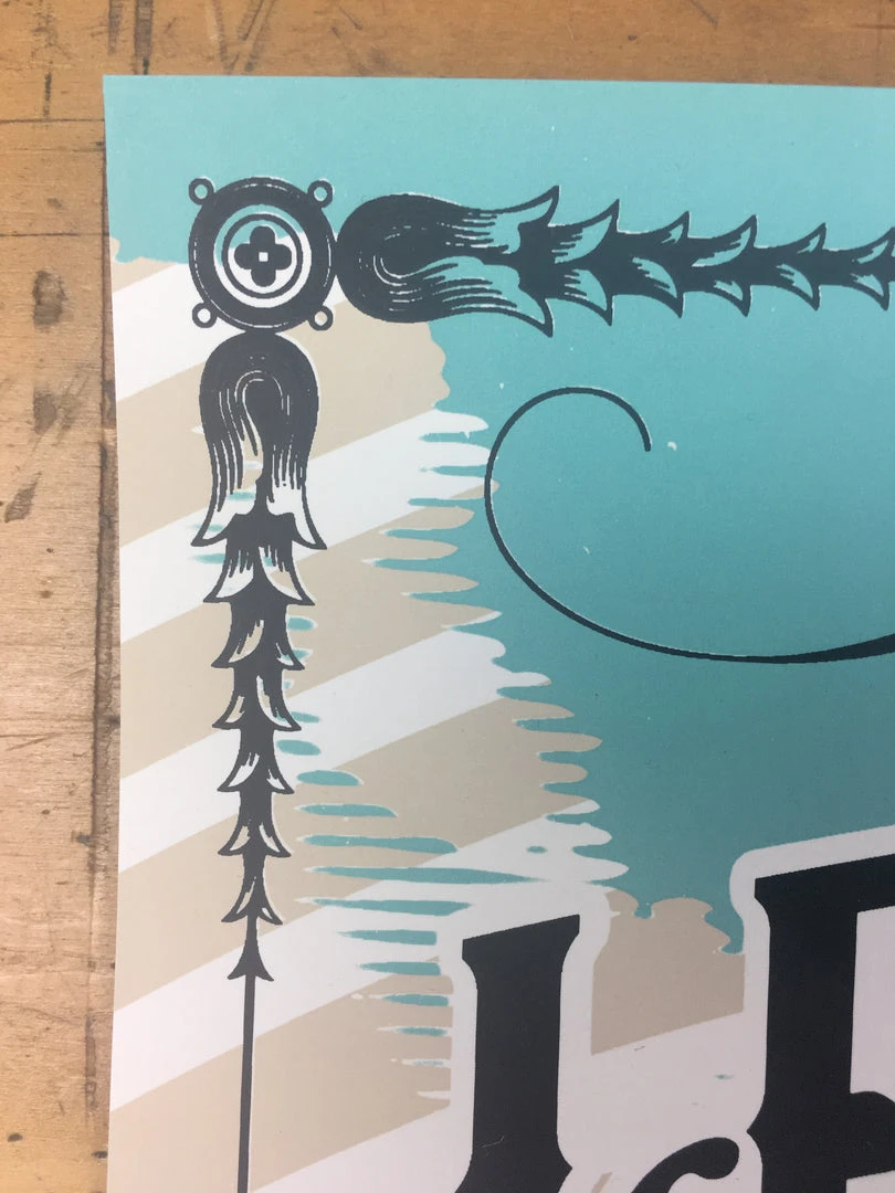 Gig Posters Leftover Salmon - 2017 Derek Hatfield Poster Salt Lake City, UT The Depot 6 Gig Posters Leftover Salmon - 2017 Derek Hatfield Poster Salt Lake City, UT The Depot