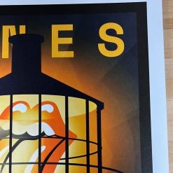 Sold Out Posters Gig Posters Rolling Stones - 2019 Poster No Filter Tour Foxborough, MA