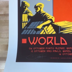 Eric Clapton - 2011 Ron Donovan Firehouse Poster World Tour (#3)