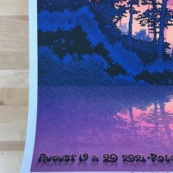 Black Pumas - 2021 EMEK Poster Portland, OR Roseland Theatre Gig Posters