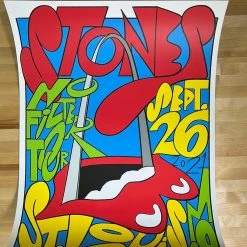 Sold Out Posters Rolling Stones - 2021 Poster St. Louis, MO No Filter Tour