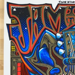 Jam In The Dam - 2006 Jeff Wood X/40 Poster Amsterdam, NED Melkweg