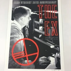 The Ex - 2011 Dan MacAdam Crosshair Poster Utrecht Ekko Gig Posters
