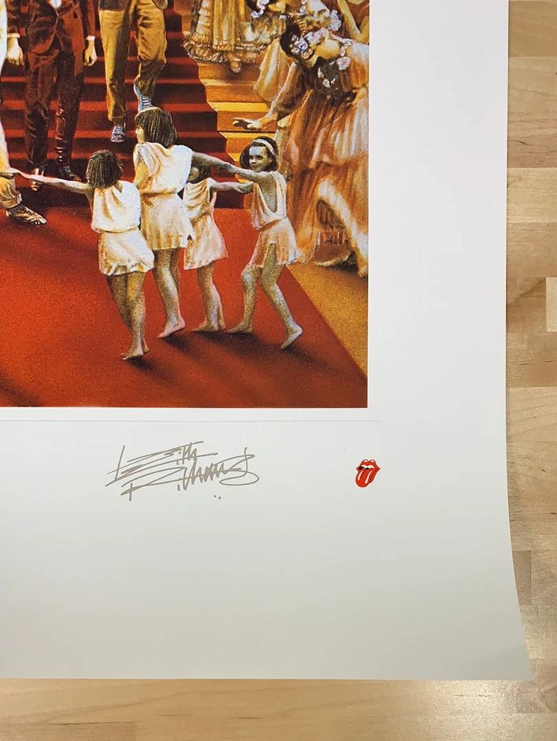 Sold Out Posters Rolling Stones - 1994 Official Poster Vintage It's Only Rock & Roll X/5000 7 Sold Out Posters Rolling Stones - 1994 Official Poster Vintage It's Only Rock & Roll X/5000