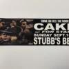 Gig Posters Cake - 2001 Jared Connor Poster Austin, TX Stub's BBQ