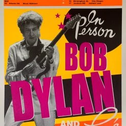 Bob Dylan - 2003 Geoff Gans Poster April May Tour