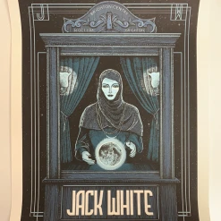 Jack White - 2018 Pat Hamou Poster Brighton, GBR BHR Tour S/N 11 Jack White - 2018 Pat Hamou Poster Brighton, GBR BHR Tour S/N
