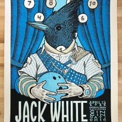 Jack White - 2022 Jay Ryan Poster Cincinnati, OH 1st Ed