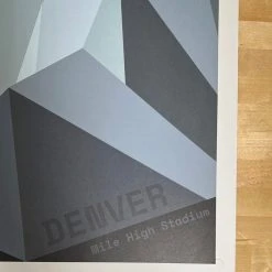 Sold Out Posters Colorado Rolling Stones - 2019 Poster No Filter Tour Mile High Stadium Denver, CO