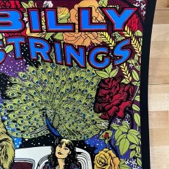 Caitlin Mattisson Gig Posters Billy Strings - 2021 Catlin Mattisson Poster Lafayette, NY Apple Valley 7/30