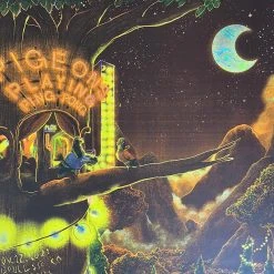 Railey Bace Prints Colorado Pigeons Playing Ping Pong - 2021 Bailey Race Poster Denver, CO FOIL