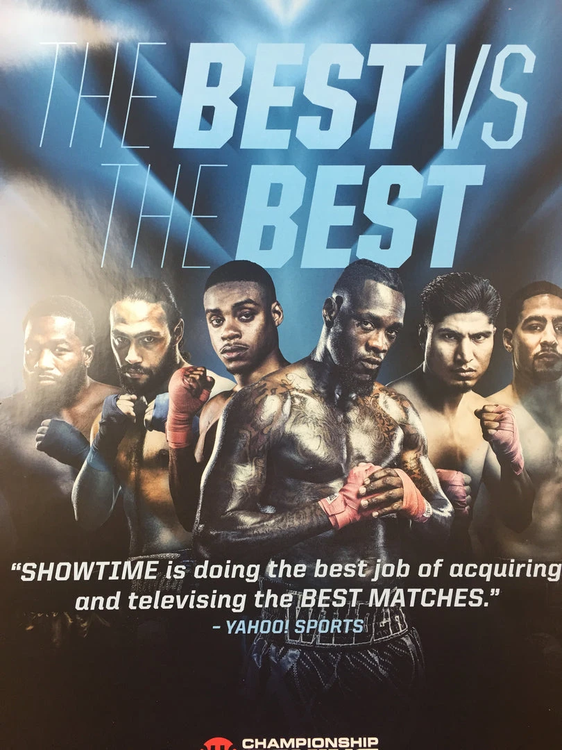 Sold Out Posters Boxing - Showtime Poster The Best Vs The Best Championship 3 Sold Out Posters Boxing - Showtime Poster The Best Vs The Best Championship