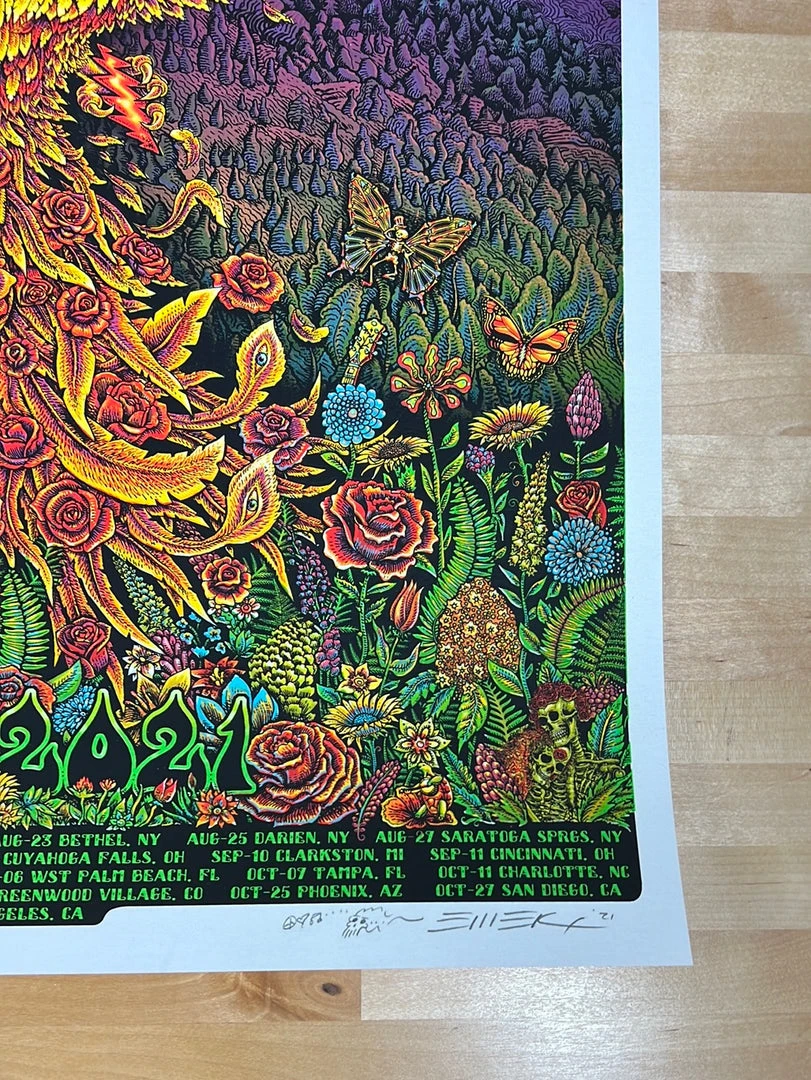 Dead & Company - 2021 EMEK Poster Summer Tour S/N X/250 Gig Posters 7 Dead & Company - 2021 EMEK Poster Summer Tour S/N X/250 Gig Posters