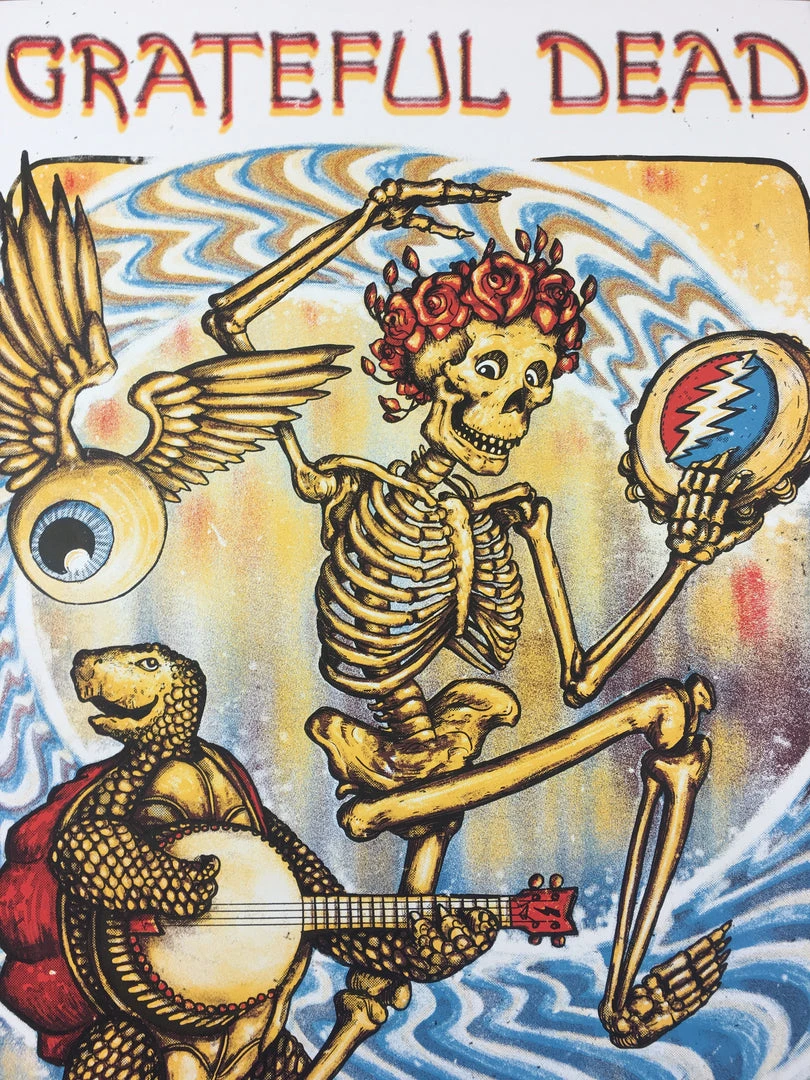 Grateful Dead, Here Comes Sunshine - 2018 Zeb Love Poster Art Print 3 Grateful Dead, Here Comes Sunshine - 2018 Zeb Love Poster Art Print