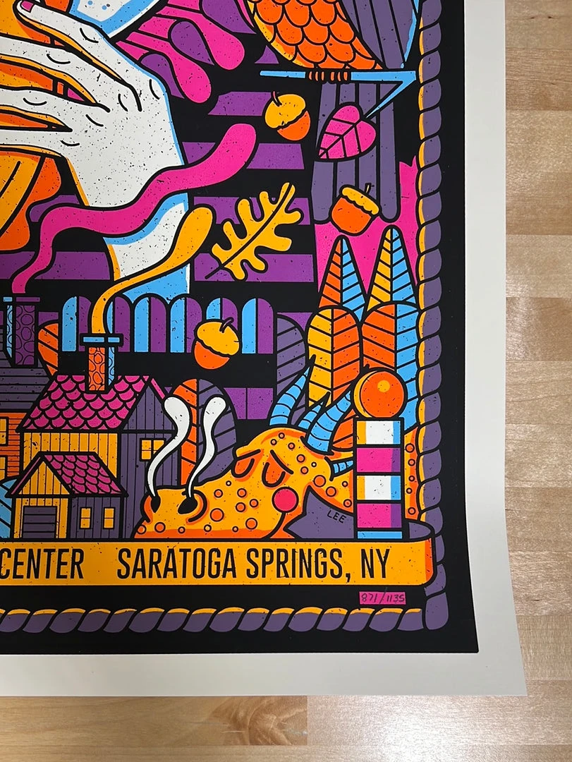 Methane Studios Dave Matthews Band - 2021 Methane Poster Saratoga, NY 9/17 Gig Posters 7 Methane Studios Dave Matthews Band - 2021 Methane Poster Saratoga, NY 9/17 Gig Posters