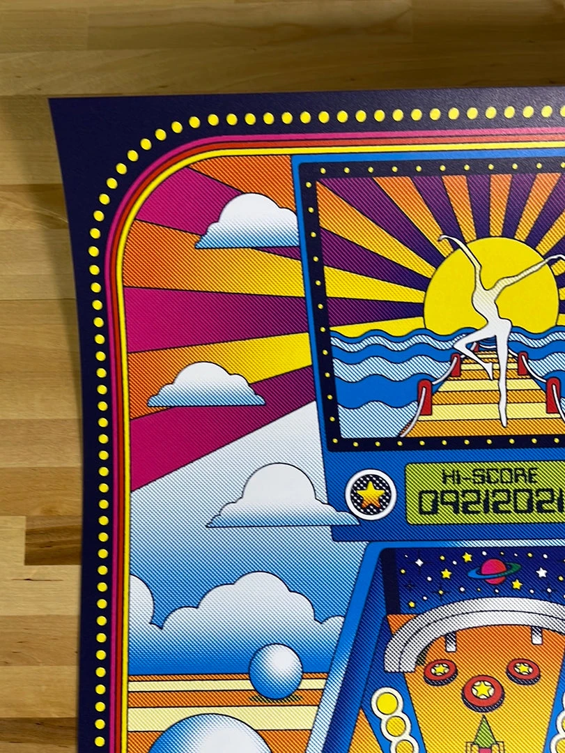 Dave Matthews Band - 2021 Nate Gonzalez Poster Wantagh, NY S/N Gig Posters 5 Dave Matthews Band - 2021 Nate Gonzalez Poster Wantagh, NY S/N Gig Posters