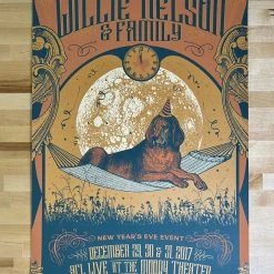 Willie Nelson - 2017 Status Serigraph Poster Austin, TX Gig Posters