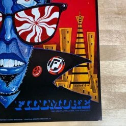 The White Stripes - 2001 J. Shea Poster Fillmore Auditorium San Fran 1st