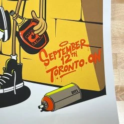 Pearl Jam - 2011 Dabs Myla Poster Toronto, ON CAN 12 Pearl Jam - 2011 Dabs Myla Poster Toronto, ON CAN