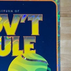 Gov't Mule - 2021 Mike Tallman Poster New Haven, CT FOIL 11 Gov't Mule - 2021 Mike Tallman Poster New Haven, CT FOIL