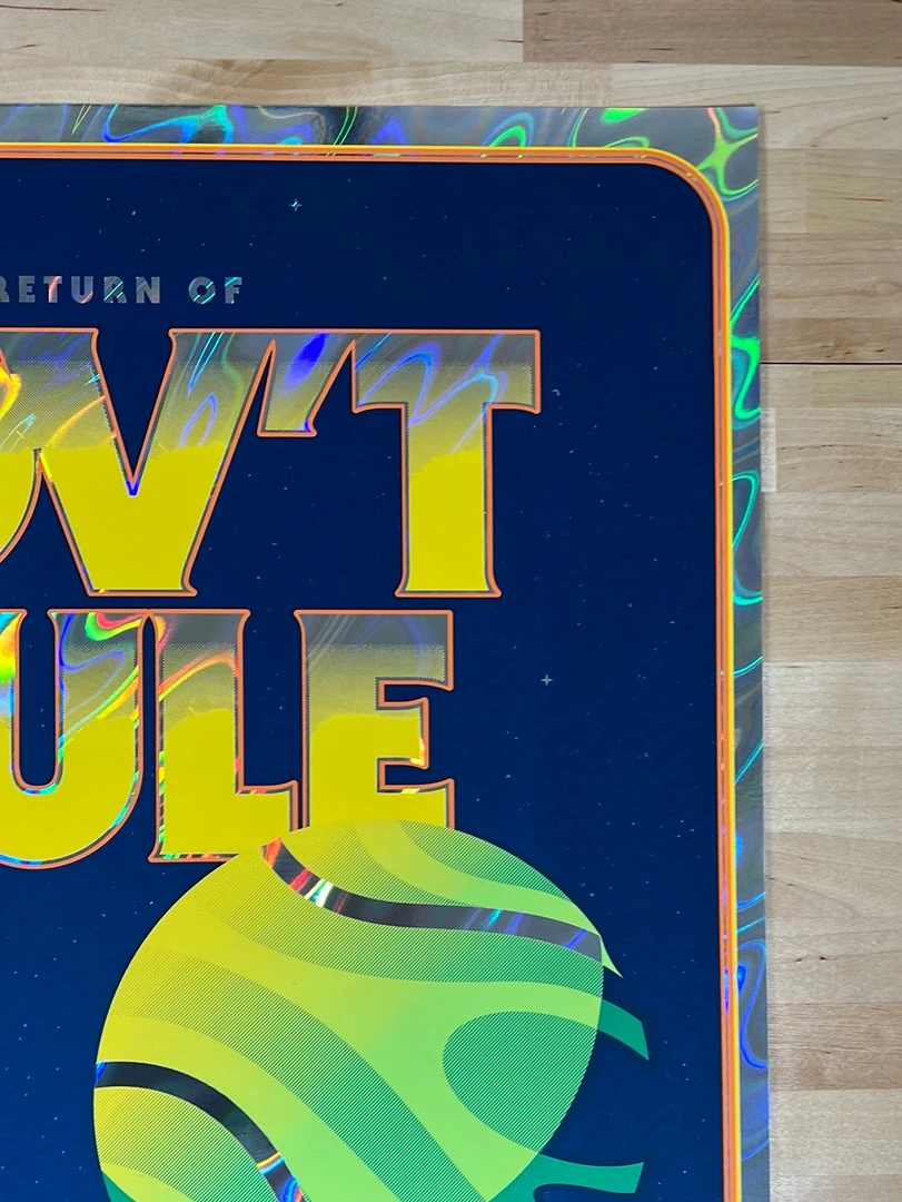 Gov't Mule - 2021 Mike Tallman Poster New Haven, CT FOIL 6 Gov't Mule - 2021 Mike Tallman Poster New Haven, CT FOIL