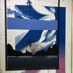 Test Print 3 Pack - Dan McCarthy Posters Art Prints White Tree Woods Jurrasic 1/1