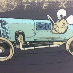 Flatstock 20 - 2009 Jay Ryan Poster Austin, TX Austin Convention Center Gig Posters