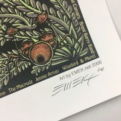 Gig Posters Wakarusa - 2008 EMEK Poster Lawrence, KS Clinton Lake Park