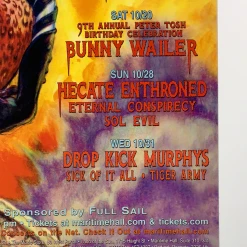 Gig Posters MHP 129 October - 2001 The Artworks Poster Maritime Hall San Fran 1st