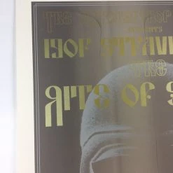 Igor Stravinsky's Rite Of Spring - 2013 Dan MacAdam Crosshair Poster Chicago, IL