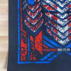 Metallica - 2018 Brad Klausen Poster Herning, DEN Jyske Bank Boxen