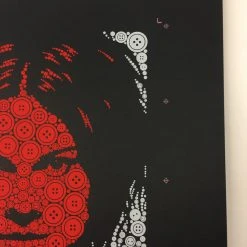 Jack White The White Stripes Jack & Meg Uncut - 2010 Todd Slater Poster Art Print Under Great White Northern Lights