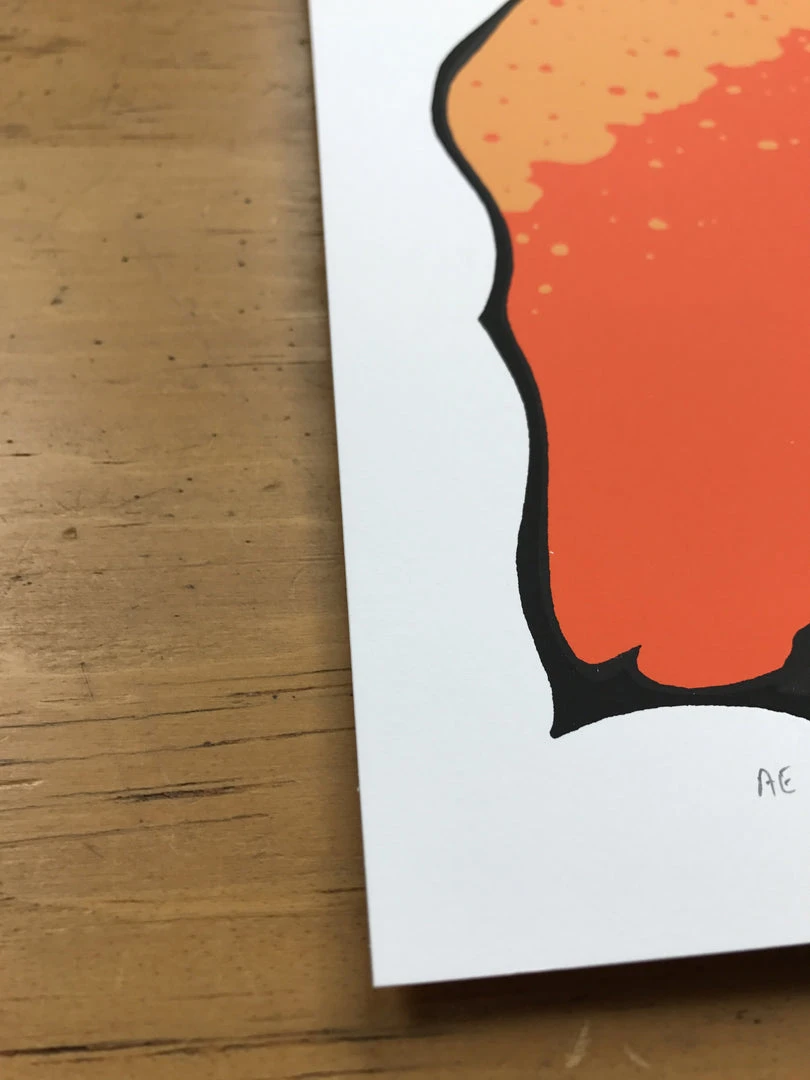 Dopapod - 2014 Billy Perkins Poster Fall Tour 8 Dopapod - 2014 Billy Perkins Poster Fall Tour