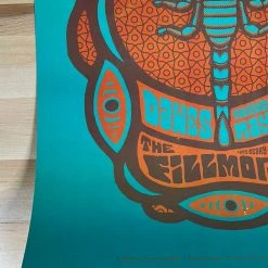 Gig Posters Edward Sharpe & The Magnetic Zeros - 2010 Matt Leunig Poster The Fillmore San Francisco, CA