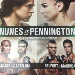 Sold Out Posters UFC 224- 2018 Poster Nunes Vs Pennington