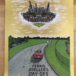 Ferris Bueller's Day Off - 2016 Marq Spusta Poster GOLD Ed. Movie/TV Posters