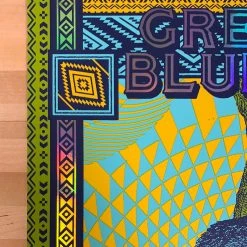 Greensky Bluegrass - 2019 Status Serigraph Poster Red Rocks, Morrison, CO FOIL Colorado 10 Greensky Bluegrass - 2019 Status Serigraph Poster Red Rocks, Morrison, CO FOIL Colorado