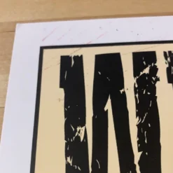 Willie Nelson - 2004 Franks Brothers 12/3 Poster Victoria, TX (damaged)