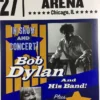 Bob Dylan - 2017 Geoff Gans Poster Chicago Wintrust Arena BLUE 2 Bob Dylan - 2017 Geoff Gans Poster Chicago Wintrust Arena BLUE