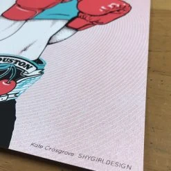 Kings Of Leon - 2017 Kate Crosgrove Poster Houston, TX Boxer Boxing 9 Kings Of Leon - 2017 Kate Crosgrove Poster Houston, TX Boxer Boxing