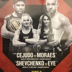 Sold Out Posters Boxing - 2019 Poster Cejudo Vs Moraes; Shevchenko Vs Eye 7 Sold Out Posters Boxing - 2019 Poster Cejudo Vs Moraes; Shevchenko Vs Eye