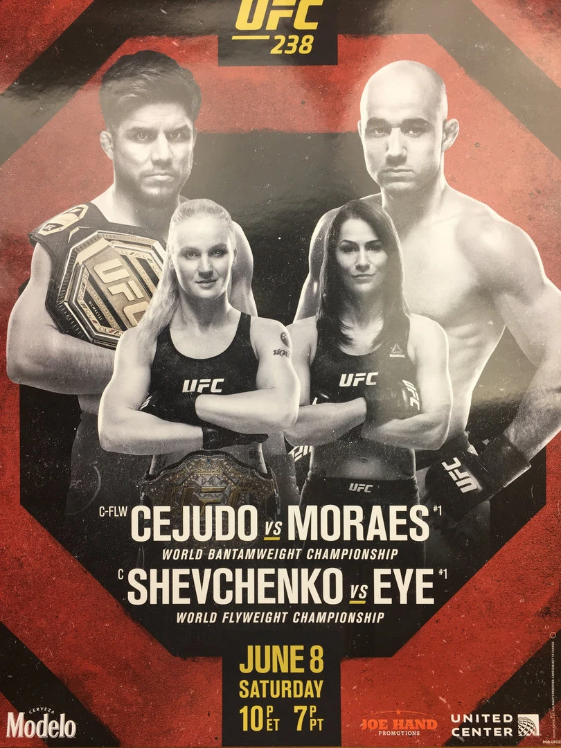 Sold Out Posters Boxing - 2019 Poster Cejudo Vs Moraes; Shevchenko Vs Eye 5 Sold Out Posters Boxing - 2019 Poster Cejudo Vs Moraes; Shevchenko Vs Eye