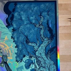 Half Hazzard Press Umphrey's McGee - 2019 Half Hazard Press Poster Chillicothe, IL FOIL Foil Posters