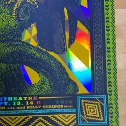 Greensky Bluegrass - 2019 Status Serigraph Poster Red Rocks, Morrison, CO FOIL Colorado 12 Greensky Bluegrass - 2019 Status Serigraph Poster Red Rocks, Morrison, CO FOIL Colorado
